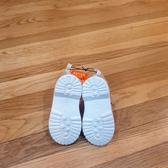 Wonder Nation Baby Girl Star Combat Boot Pink  Size 6 , 6 - Picture 3 of 3